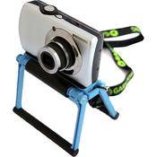 Gary Fong Flip Cage Tabletop Tripod for Compact Cameras (Blueberry Blue)