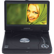 Audiovox D1809 8" Slim Line Portable DVD Player
