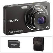 Sony DSC-WX1 Cybershot Point & Shoot Digital Camera w/ Basic Accessory Kit (Black)