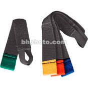 Porta Brace CB-6 - Prendedores de Cabo com Velcro de 6 polegadas (15,24cm) - Codificado por Cor, Kit com 4 