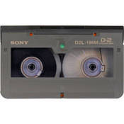 Sony D2L-156M Digital D2 Video Cassette, Large Shell