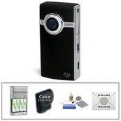 Flip Video UltraHD Camcorder Advanced Kit (Black)