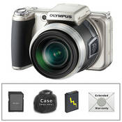 Olympus SP-800UZ Digital Camera with Deluxe Accessory Kit