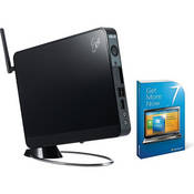 ASUS EeeBox PC EB1012 Desktop Computer with Windows 7 Professional Upgrade (Black)