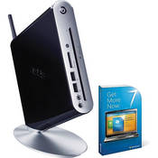 ASUS EeeBox PC EB1501 Desktop Computer with Windows 7 Professional Upgrade (Black)