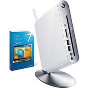 ASUS EeeBox PC EB1501 Desktop Computer with Windows 7 Professional Upgrade (White)