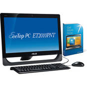 ASUS EeeTop PC ET2010PNT 20" All-in-One Desktop Computer with Windows 7 Professional Upgrade