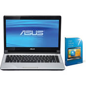 ASUS UL80Vt-A2 14" Notebook Computer with Windows 7 Professional Upgrade