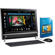 HP / Hewlett-Packard TouchSmart 600-1120 23" All-in-One Desktop Computer with Windows 7 Professional Upgrade