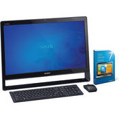 Sony VAIO L VPCL111FX/B 24" All-in-One Touch Screen Desktop Computer with Windows 7 Professional Upgrade