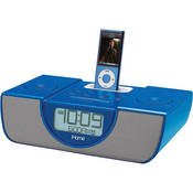 iHome iP42LVC Dual Alarm FM Clock Radio for your iPhone/iPod (Blue)
