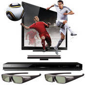 Sony XBR-52HX909 52"" LCD HDTV w/BDP-S470 Blu-ray Player & 3D Starter Kit
