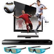 Sony XBR-52HX909 52"" LCD HDTV w/BDP-S470 Blu-ray Player & 3D Children's Kit