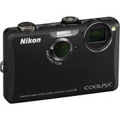 729149 Nikon Coolpix S1100pj Digital Camera (Black)