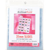 ClearFile Archival-Plus Slide Page, 35mm - 100 Pack