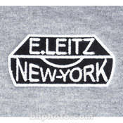 Leica "E. Leitz, NY" Hooded Sweatshirt - Grey, Medium