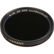 B+W 39mm UV (403) Black   Glass Filter
