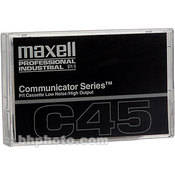 Maxell Communicator Series Normal Bias 45 Minute w/ Case and Labels