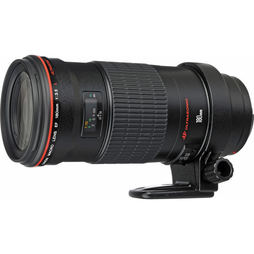 Canon Lente Telefoto EF Autofoco 180mm f/3.5L Macro USM 