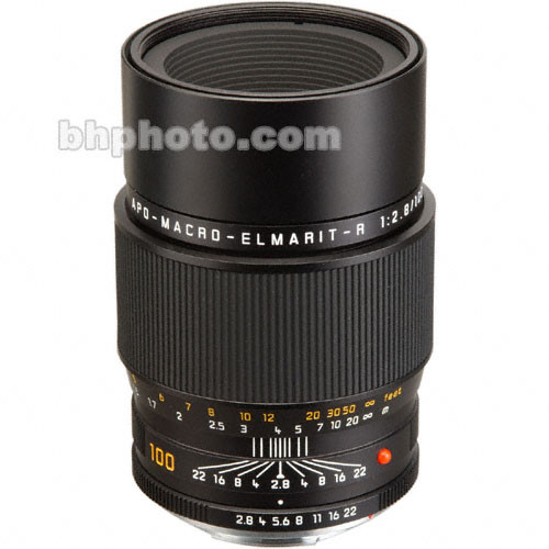Leica Telephoto 100mm f/2.8 APO Elmarit R Macro MF Lens (w/ Rom Contacts)