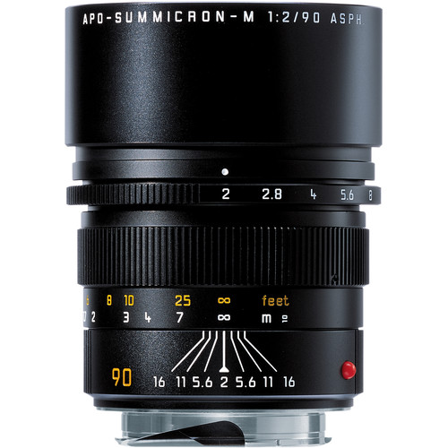 Leica Lente Aesf�rica 90mm f/2.0 APO Summicron M (6 Bits) - Preto