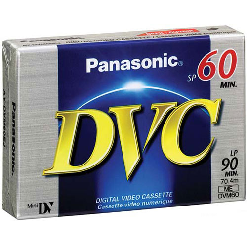 Panasonic AY-DVM60EJ - Fita MiniDV de 60 Minutos
