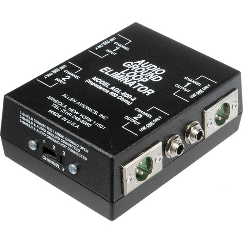 Allen-Avionics AGL-600-2 Audio Isolation Transformer