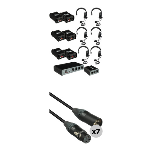 Porta-Com COM-60S 6 Intercom System
