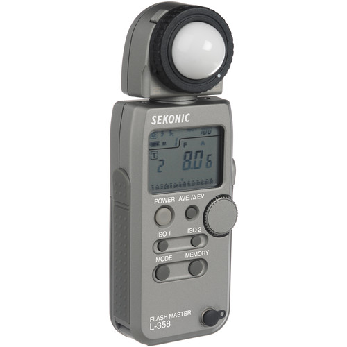 Sekonic L-358 Flash Master Meter -  Silver