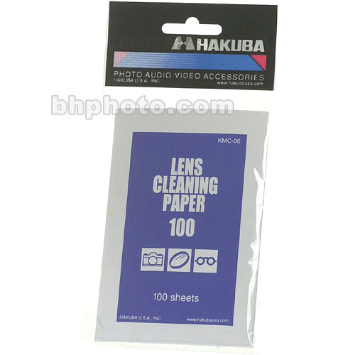 Hakuba Tecido de Limpeza de Lente - 100 Unidades