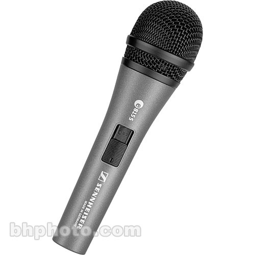 Sennheiser E815S - Mic Din�mico Cardi�ide de M�o para Vocais