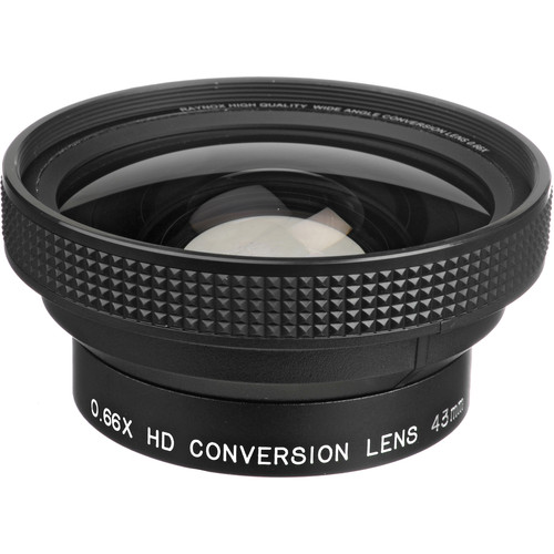 Raynox HD-6600 - Lente Conversora Grande Angular Pro Wide 0.66x 43mm 