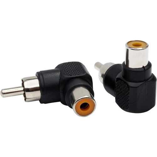 Hosa Technology RCA Male to Female Adapter- (2 Pieces)