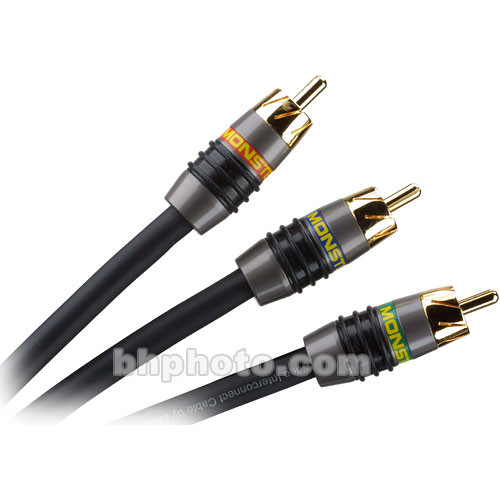 Monster Cable 3-RCA to 3-RCA Component Video Cable (Series 2) - 3'