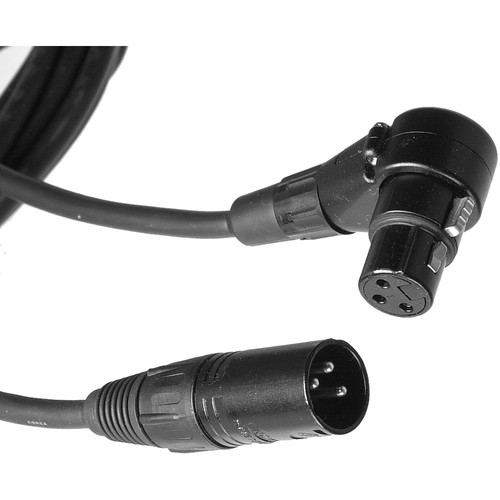 Audio-Technica XLR Male to XLR Angled Female Balanced Cable - 1.5'