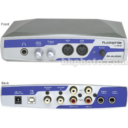 M-Audio Audiophile USB - Interface de �udio USB 