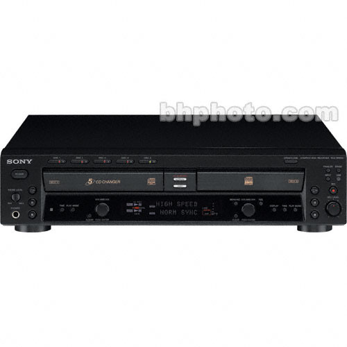 Sony RCD-W500C 5 CD Changer and Recorder