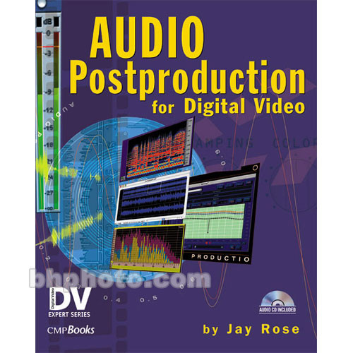 CMP Books Livro: Audio Postproduction for Digital Video 