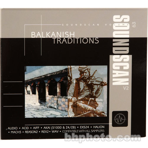 Ultimate Sound Bank CD de Amostras: Tradi��es Balc�nicas - Soundscan Version 2, Volume 63