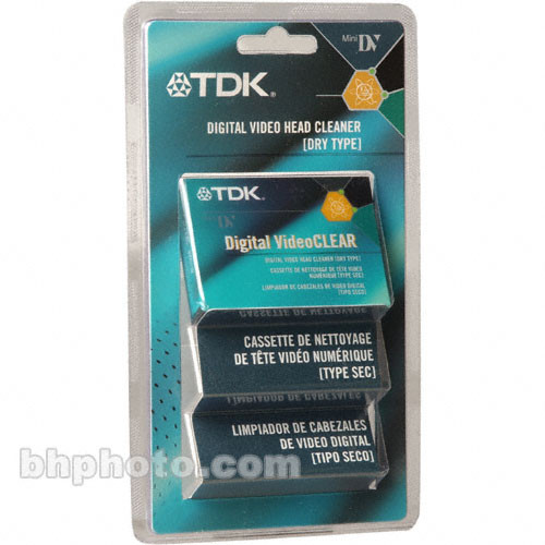 TDK DVCL-10 Mini DV Head Cleaner