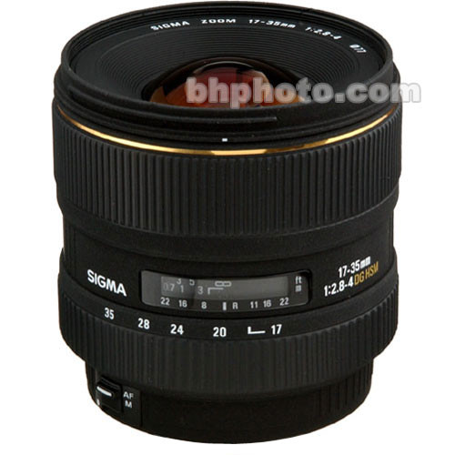 Sigma 17-35mm f/2.8-4.0 EX DG Aspherical Autofocus Lens