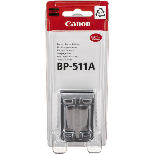 Canon BP-511A - Bateria de �ons de L�tio (7.4V, 1390mAh)