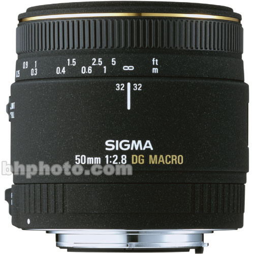 Sigma 50mm f/2.8 EX DG Macro Autofocus Lens for Sigma SLR Camera