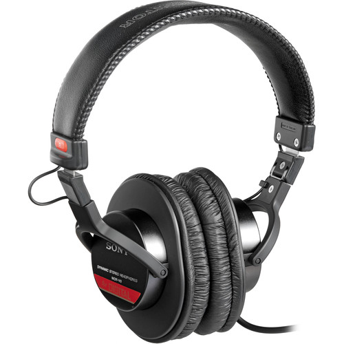 Sony MDR-V6 - Headphone Est�reo Fechado na Parte Traseira para Est�dio