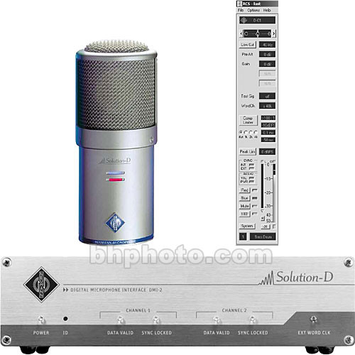 Neumann Solution D - Studio Microphone with 96kHz A/D Converter (Stereo Pair)