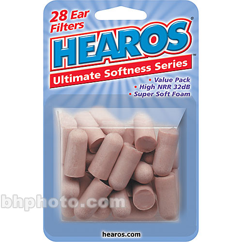 Hearos Foam Ear Plugs - 32 dB of Noise Reduction - 14 Pairs