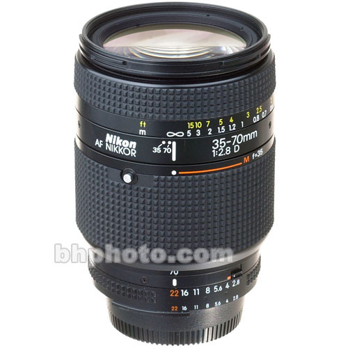 Nikon Zoom Wide Angle-Telephoto AF Zoom Nikkor 35-70mm f/2.8D Autofocus Lens