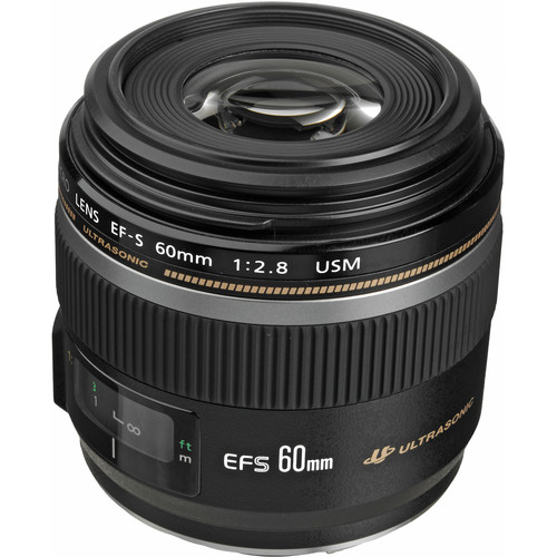 Canon EF-S 60mm f/2.8 Macro USM Lens 