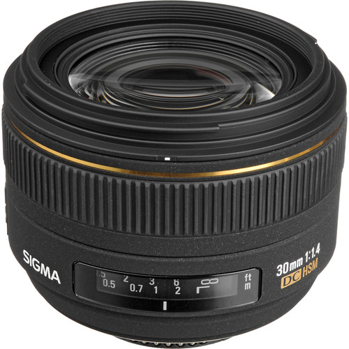 Sigma Lente Autofoco 30mm f/1.4 EX DC HSM para Digitais da Nikon