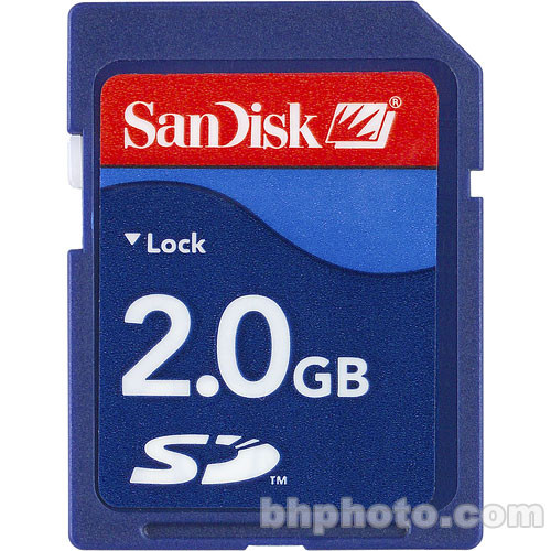 SanDisk 2GB Secure Digital Card